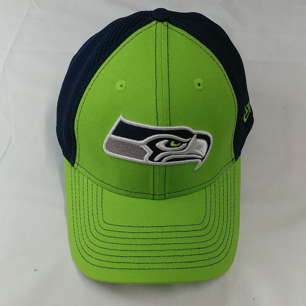 Seattle Seahawks Cap, New Era, w/Adjustment strap